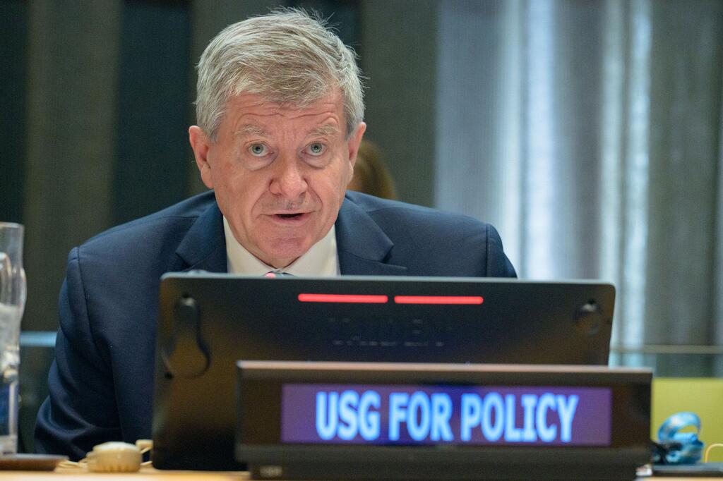 Guy Ryder, Under-Secretary-General for Policy, speaking at a UN General Assembly plenary meeting about the UN80 Initiative.